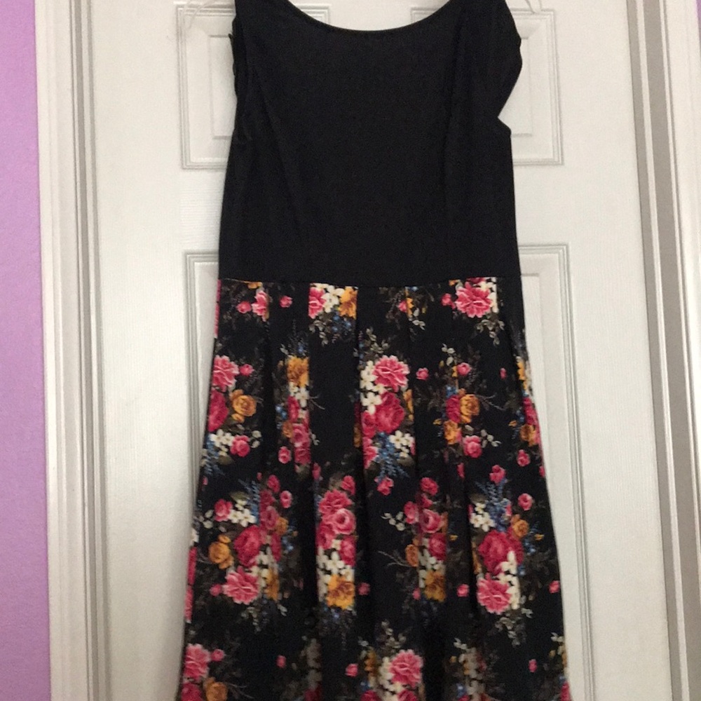 Black floral